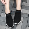 Sports Shoes Casual Women's Shoes Breathable Flying Woven Running Shoes Large-sized New Style Shoes
