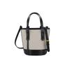 This year, the popular contrasting color bucket bag women's 2025 new niche fashion portable shoulder bag high-end messenger bag