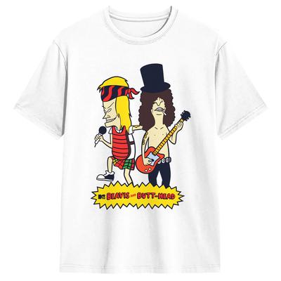 Beavis and ButtHead T Shirt Summer  Cotton T Shirts For Adult Harajuku Casual Tee Shirt Short Sleeve Street Style Top Tees