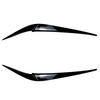 For BMW X3 X4 G01 G02 2018- Car front headlight decoration lamp eyebrow modification carbon fiber accessories external kit