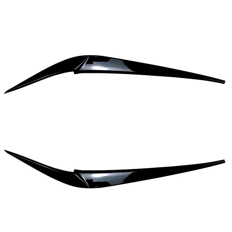 For BMW X3 X4 G01 G02 2018- Car front headlight decoration lamp eyebrow modification carbon fiber accessories external kit