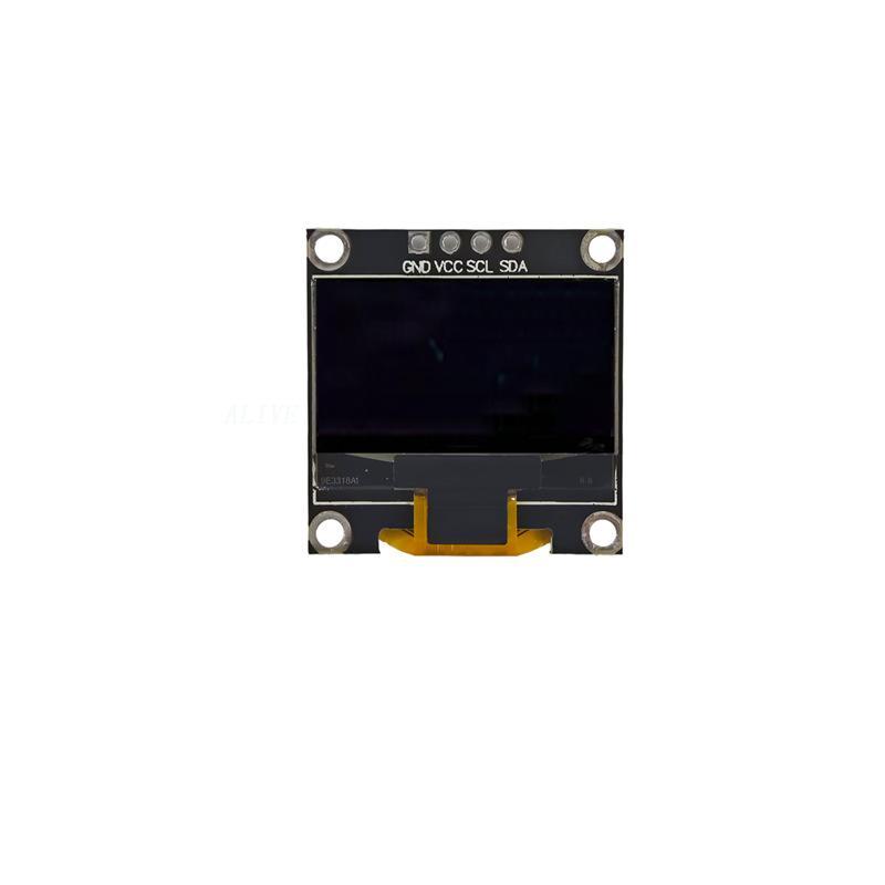 0.96 Inch 128x64 IIC 4pin OLED Display Module High Contrast Screen Board for Microcontroller Electronic Test DIY Projects