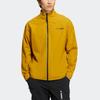 Adidas Color Block Hooded Outdoor Sports Casual Warm Two-Piece Jacket Unisex jackets Gray HN2025