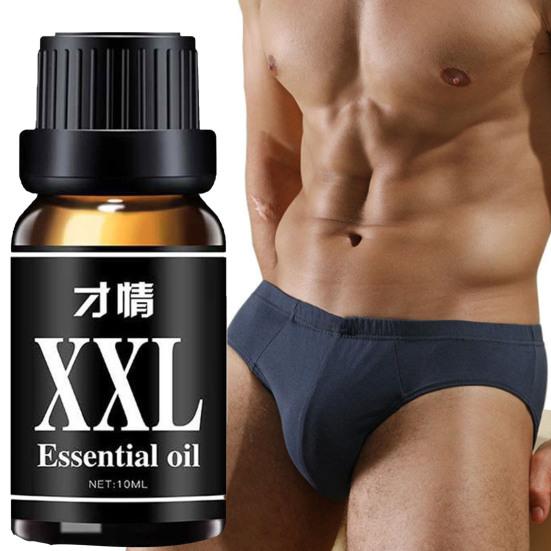 10ml Penis Enlargement Oil Safe Ingredients Allergy Free Quick Absorb Effective Long-Lasting Effect Moisturize Skin Gentle Penis Essential Oil