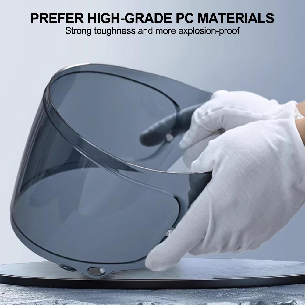 Motorcycle Helmets Visor Helmet Lens Visor Plating Uv Protection Lens Faceshield For Scorpion R1 1400 520