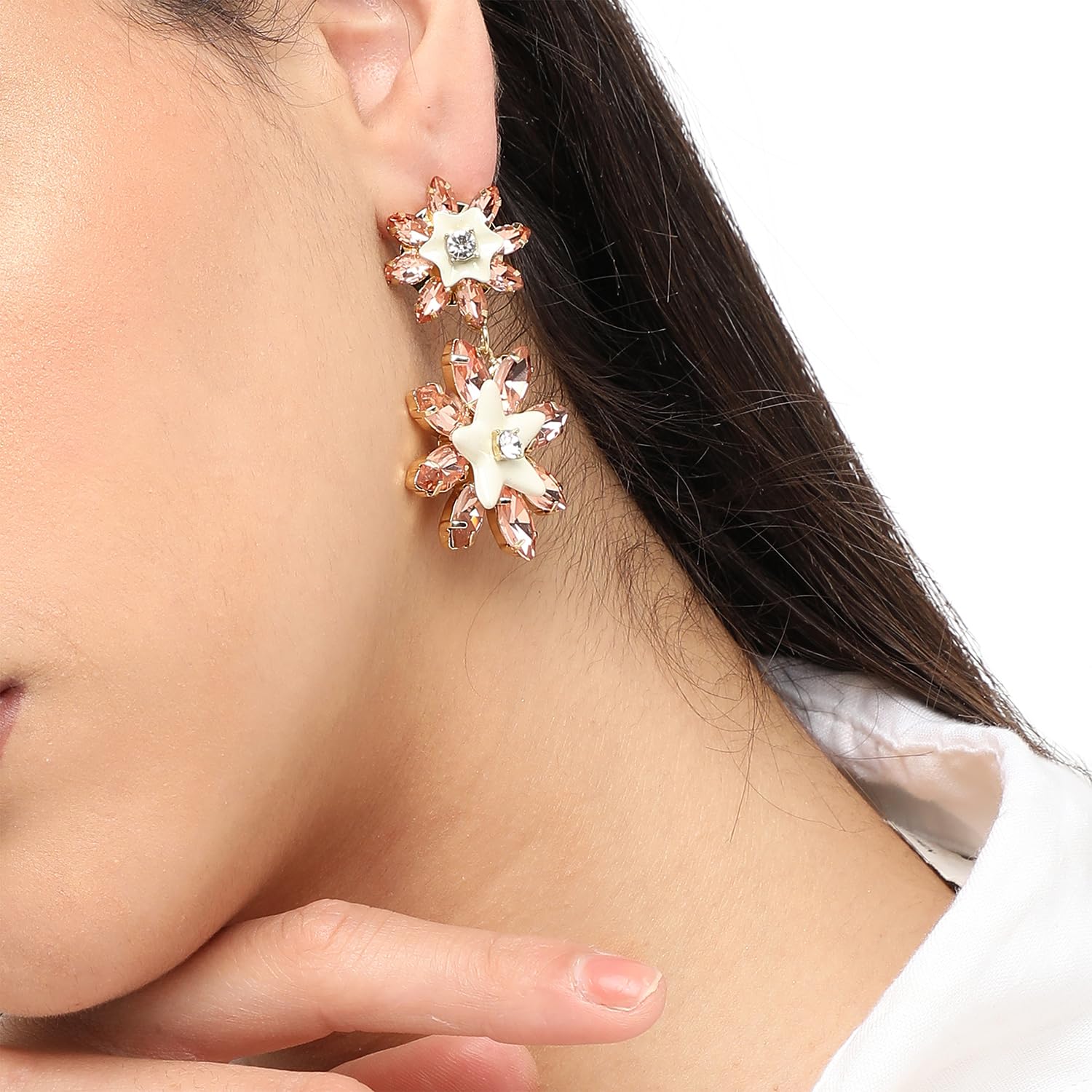 Серьги-подвески для женщин и девочек — фото 3