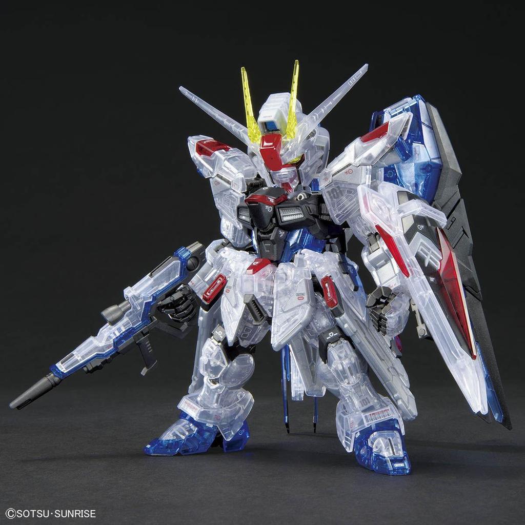 BANDAI Gundam Basis Limitiert MGSD FREEDOM GUNDAM KLARFARBE Japan NEU