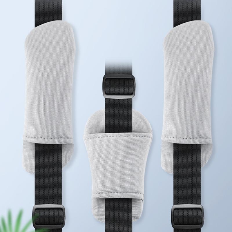 Comfort Shoulder Strap Covers for Baby Strollers Soft Polyester Baby Prams Shoulder Cushions Pad Set Simple Installs
