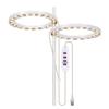 LED Plant Grow Light 5 Dimmable Modes Dual Head Timing USB Plant Lamp for Succulents Potted Plants