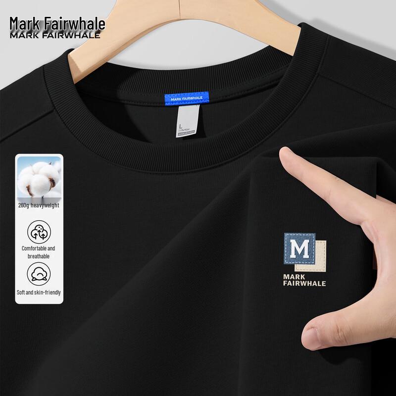 Mark Fairwhale Men's 2025 Heavyweight Casual Loose T-Shirt