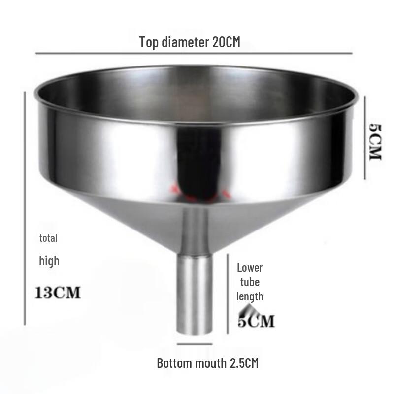 Большой набор топливных воронок из нержавеющей стали