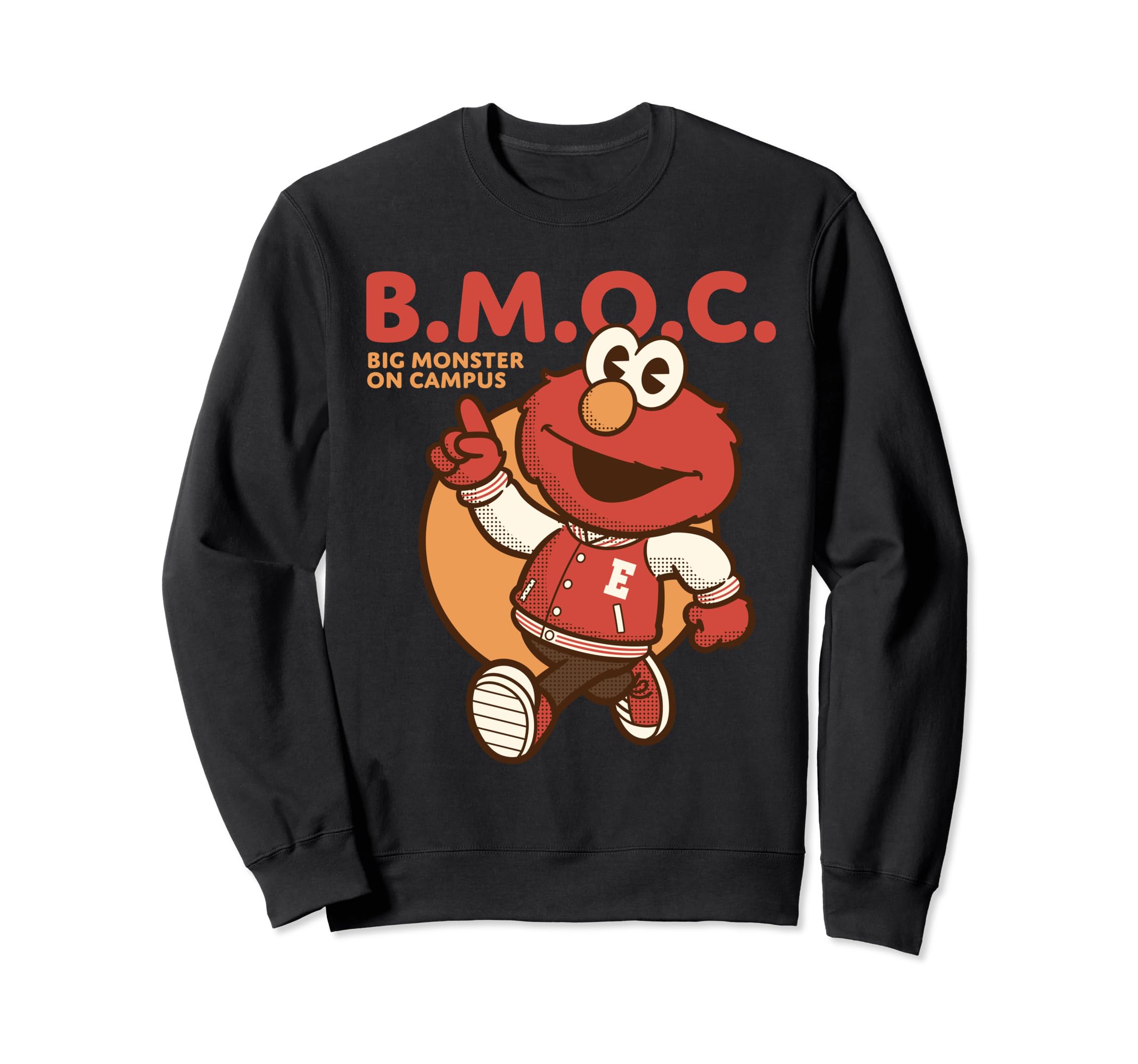 Улица Сезам Элмо B.M.O.C. Фуфайка