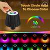 Homlly Touch Control 3 Colors RGB Stepless Dimmable LED Wireless Bottle Lamp Shade