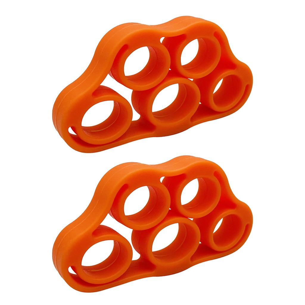 3-1PCS Silicone Finger Gripper Strengthener Trainer Elastic Hand Grip Strengthener Guitar Finger Exerciser Patient Hand Trainer