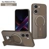 For Mi POCO X7 Pro Invisible Support Case For Mi POCO F7 Pro F7 Ultra X6 C61 Magnetic Hard Anti-fall Cover