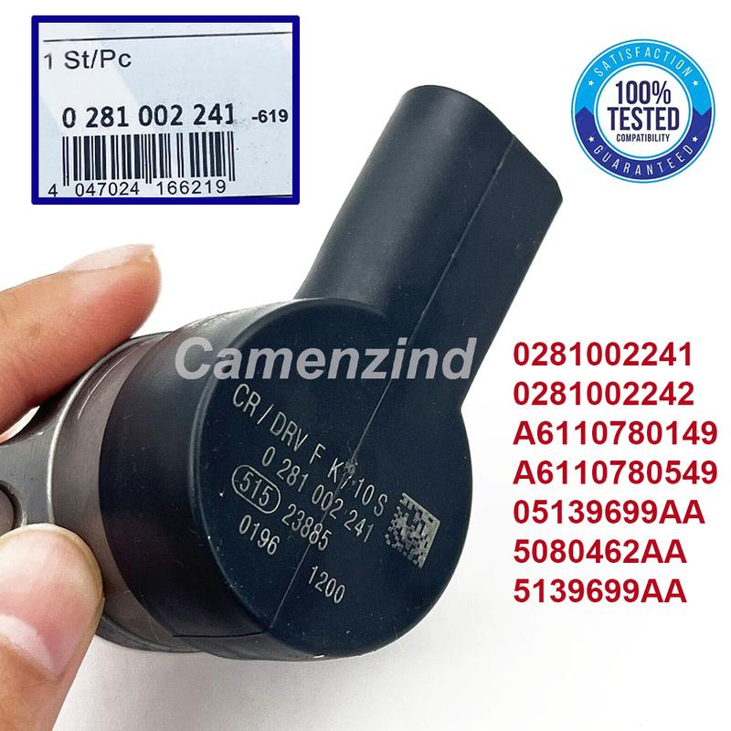 New Fuel Injection Pressure Regulator Valve For Mercedes CDI Sprinter 0281002241 0281002242 A6110780149 A6110780549 05139699AA with BOX