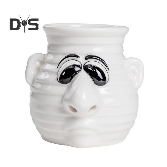 

Разделитель яичного белка, забавный разделитель яичного желтка, керамический новинка, кухонный гаджет для выпечки, подарков на Хэллоуин, День благодарения, Рождество белый