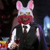 2025 Halloween Cosplay Face Mask Fancy Party Stage Make-up Scary Rabbit Cartoon Head Cover Carnival Costume Prop Masquerade Mask