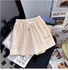 Women's Casual Korean Style Sports Suit: Trendy Summer Short Sleeve & Shorts Two-Piece Set