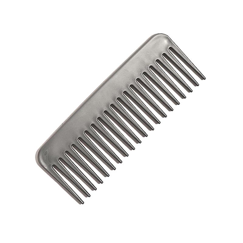 Kunststoff-Haarkämme mit breiten Zähnen, antistatische Massage-Haarbürste, Friseursalon, buntes Styling-Reisezubehör