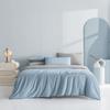 Premium Sense 120S Long-Staple Cotton Pure Cotton 4Pcs Set Cotton Embroidered Quilt Cover Bed Sheet Sleeping Naked Skin-Friendly Bedding