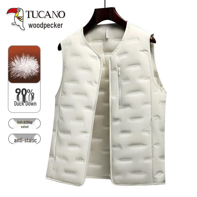 Tucano Men's 90% Down V-Neck Vest