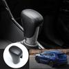 Black Wood Grain Gear Shift Knob Decor Cover Trim For Honda CR-V CRV 2023 2024