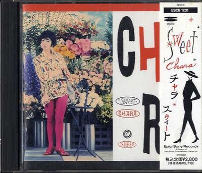 CD CHARA; CHARA - SWEET ESCB1231 Epic 1991 Japan ObiJapanese Pop/Rock Used