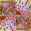 100m Multicolored Triangle Flags Home Garden Colorful Party Bunting Banner Wedding Supplies Decoration