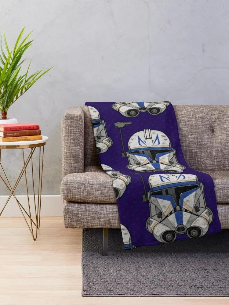 Captain Rex Throw Blanket Stuffeds blankets and throws Camping Blankets 100cmx150cm