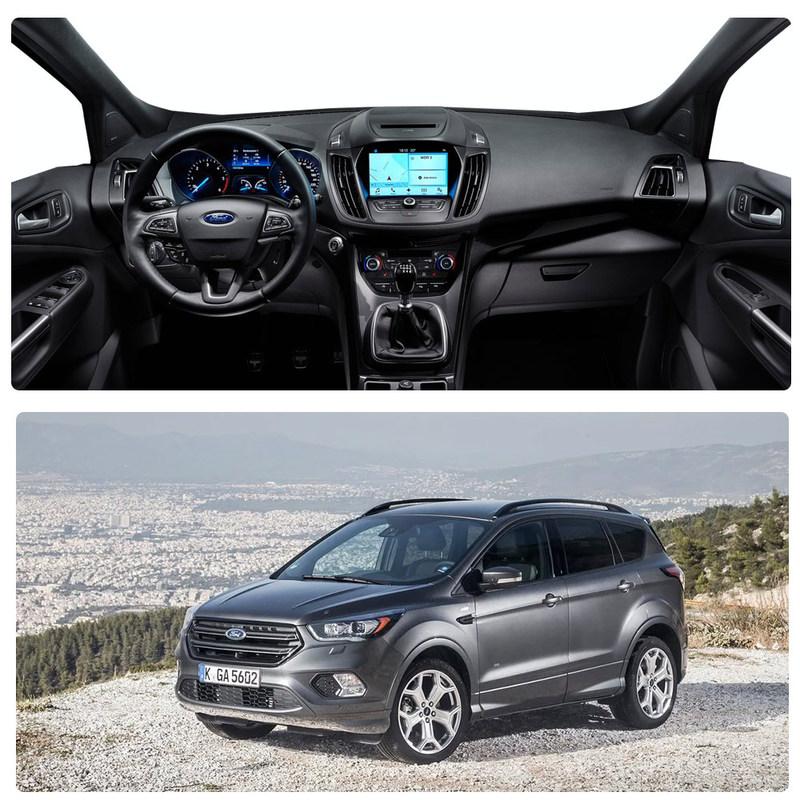 Car Dashboard Cover Dash Mat for Ford Kuga Escape 2013~ Pad Sunshade Nonslip Cushion Sunshield Anti-UV Accessorie 2016 2017