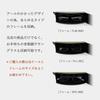 Sakae Large Sports Casual Eyeglasses Case with Hook Vertical Pouch L Black