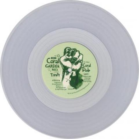 

10inch Record TRINITY - Coral Garden Rock (Clear Vinyl) / C D1Y1006 Da1yah Records 2017 Europe Reggae, Ska & Dub