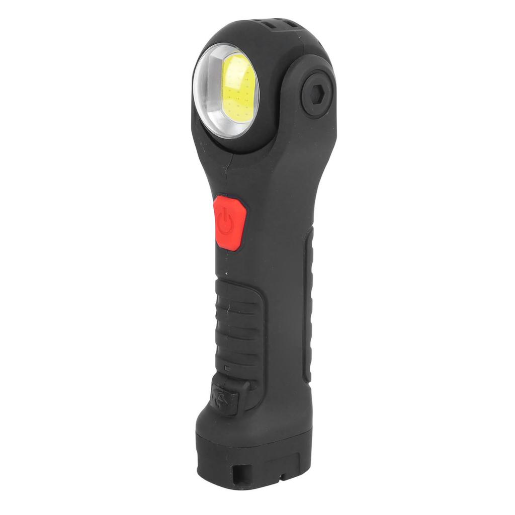 Flashlight 360 Degree Rotatable USB Charging Super Bright Magnetic Handheld Work Light for Outdoor Emergency
