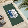 Adventure Anime A-Attack On A-Anime T-Titans Towel Drying Bath Towel Applicable To Light Swimming Camping Yoga Beach Out