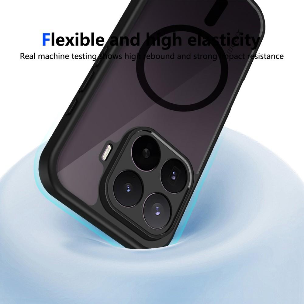 For XiaoMi Mi 17T Pro Skin Texture Scrub Phone Case Magnetic Wireless Charger Shell Protective Back Cover