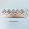 Maple Leaf Lace Edge Border Metal Cutting Dies for DIY Scrapbooking Album Embossing Paper Cards Decorative Crafts