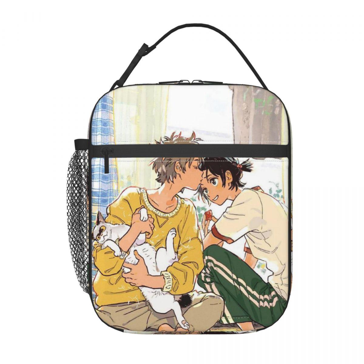 

The Stranger By The Shore Anime Insulated Lunch Bag for Women Kids Portable Food Boxes Thermal Lunch Box Tote One Size
