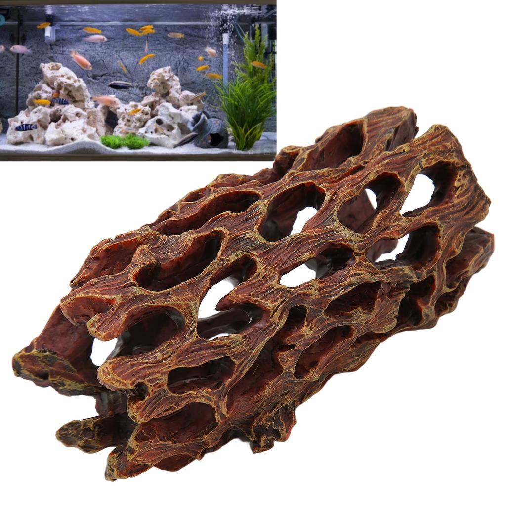 Hollow Shrimp Cave Resin Shrimp House Durable Fish Tank Ornament Aquarium Decor