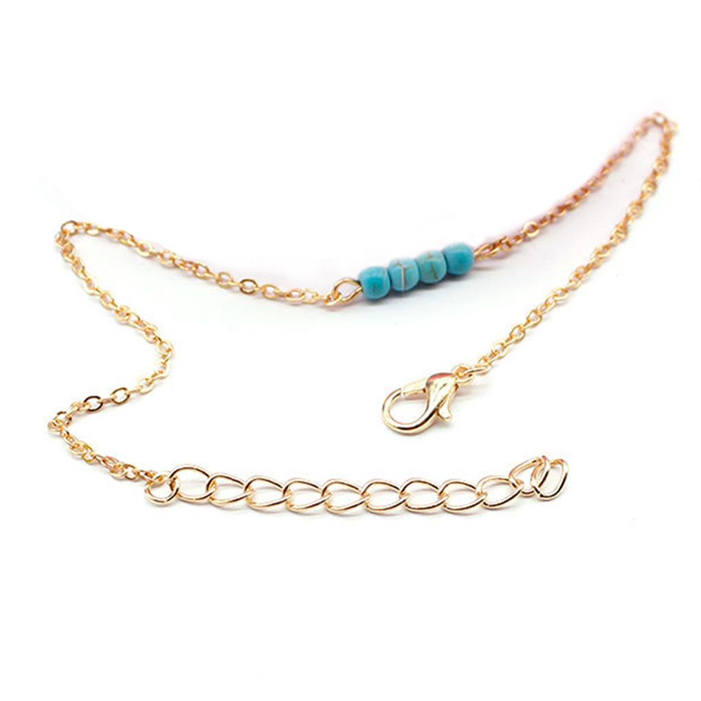 Anklet Foot Chains Aesthetic Jewelry Beach Accessories Valentines Day Gifts Ankle Bracelets for Women Girls Party Weddings