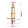 Washer 1/4 Inch FNPT Refrigerator Quick Coupling Brass Washer Quick Connect