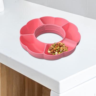 Ensemble Bol à Snacks et Porte-Gobelet pour Grignoter