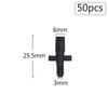 50pcs 3/5 4/7mm Garden Hose Barbed Connectors Tee Elbow Cross End Plug Fitting Coupling Drip Irrigation System Watering