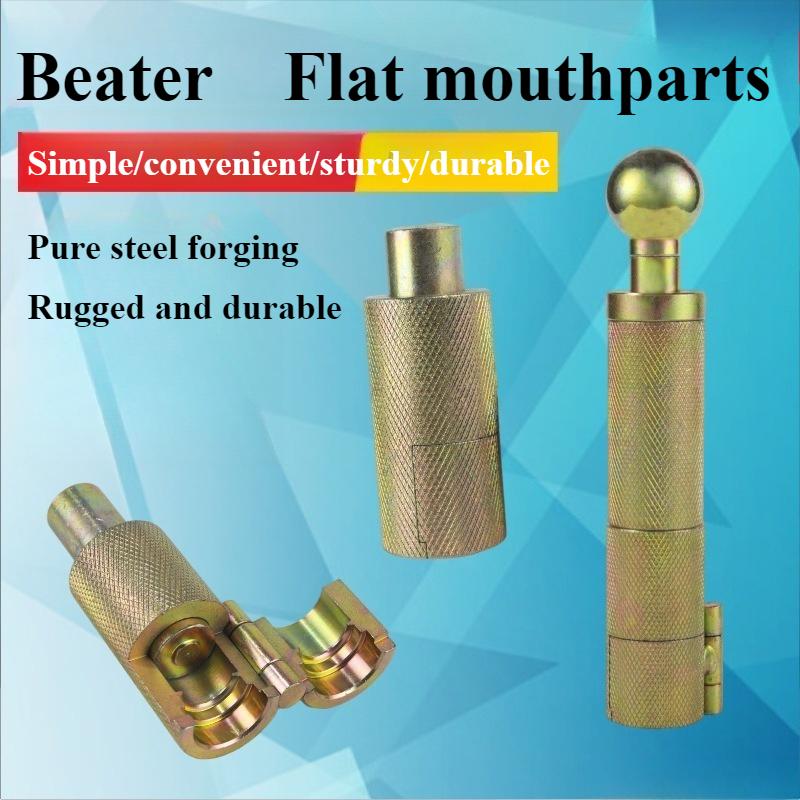 Wave Maker Stainless Steel Corrugated Pipe Integrated Hand Push Flat Mouthpiece Anti-slip 4-point Gas Pipe Tool