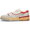 New LiNing 001 BTC Slip Resistant Cushioning Wear Resistant Support Low Top Skateboard Shoes Men's Beige Gray Red AGCU081-1