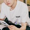 Vans Smiley Face Light Bulb Logo Printed American Vintage Crew Neck Short Sleeve T-Shirt Unisex Tops White VN000909WHT