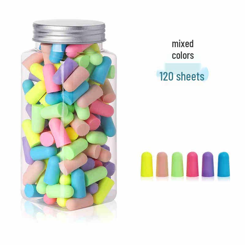 Memory Foam Sleep Noise Reduction Earplugs - Soundproof, Slow Rebound for Dormitory Use