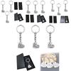 Stainless Steel Keychain With Heart Design Perfect Teacher's Day Or Graduation Gift