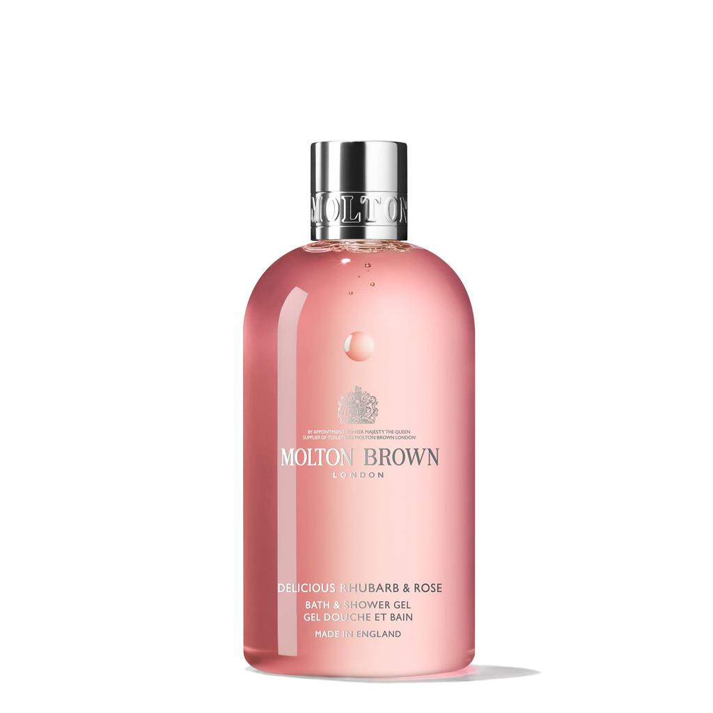 MOLTON BROWN Köstliches Rhabarber-Rose-Bade-Duschgel, 300 ml, Molton Brown, florales englisches Garten-Geschenk, fruchtig [offizielles] & &