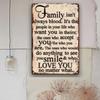 Vintage Metal Wall Poster Waterproof Anti-rust Decor for Home